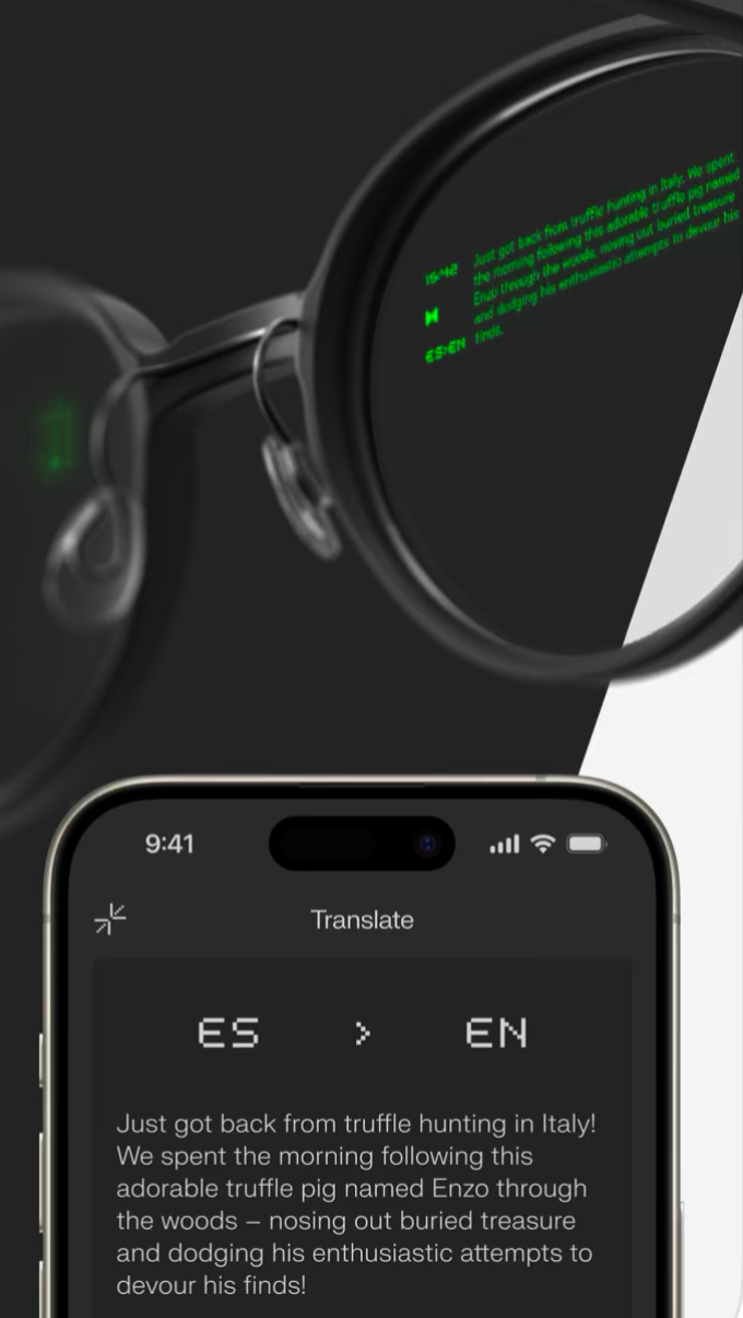 Smartbrille mit Smartphone