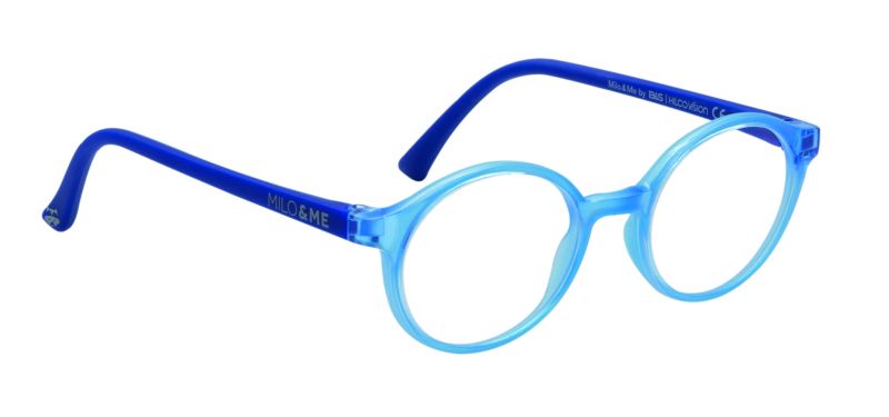 blaue Kinderbrille