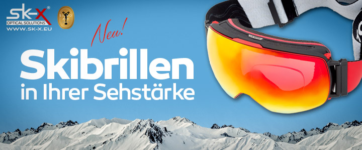 Skibrille mit Sehstärke